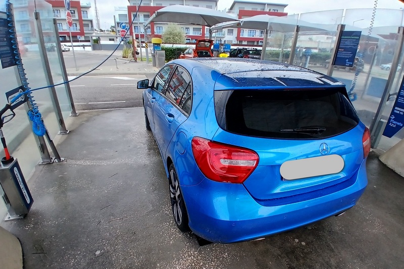Mercedes A-Class after the Brussels to Lisbon relocation
