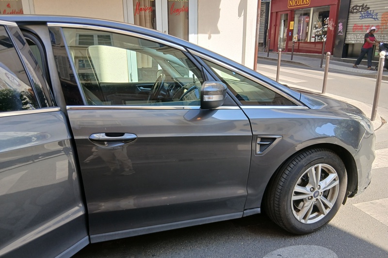 Family car packed with luggage after a holiday in Dubrovnik